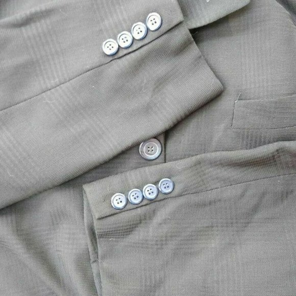 Valentino Sz 42L Blazer 3 Button Sport Coat Jacket - Picture 5 of 8